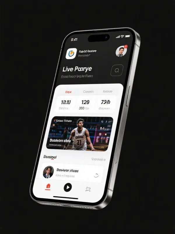 NBA Live App Interface